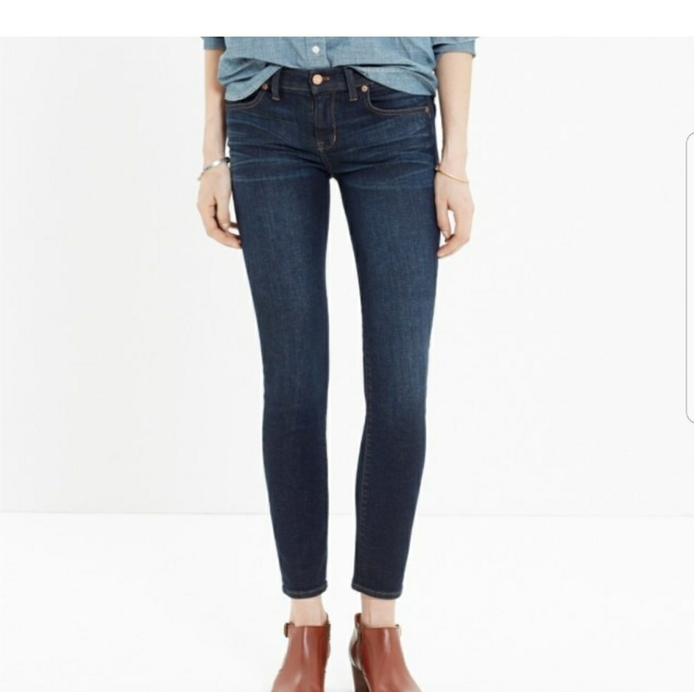 Madewell Skinny Jeans crop